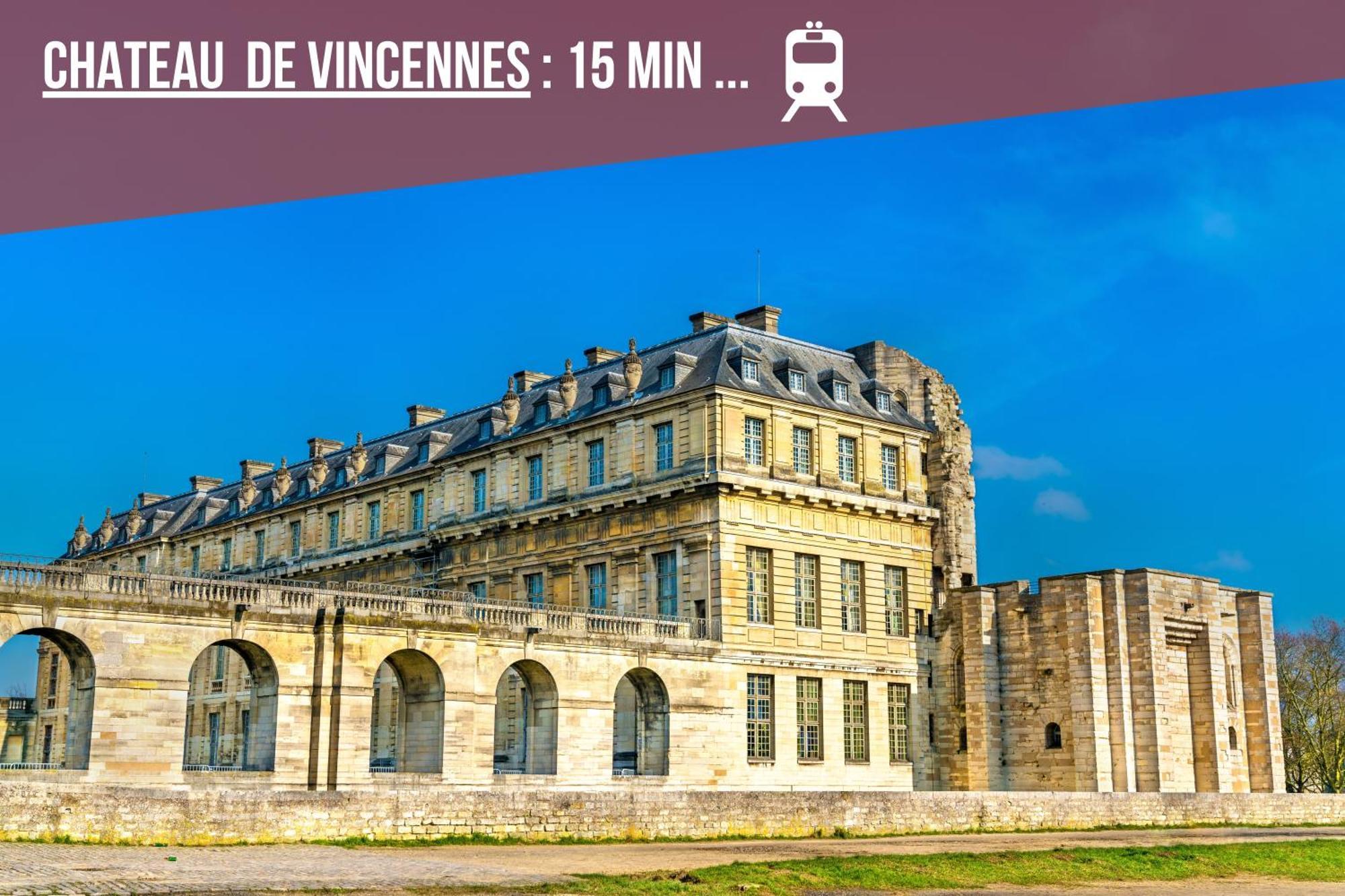 Le Terracotta - T2 Design - Metro, Rer & Jardin Apartamento Vincennes Exterior foto